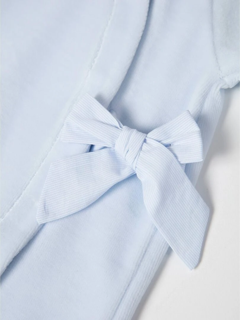 Pyjama manches longues essentials 'Zippy'   Bleu clair