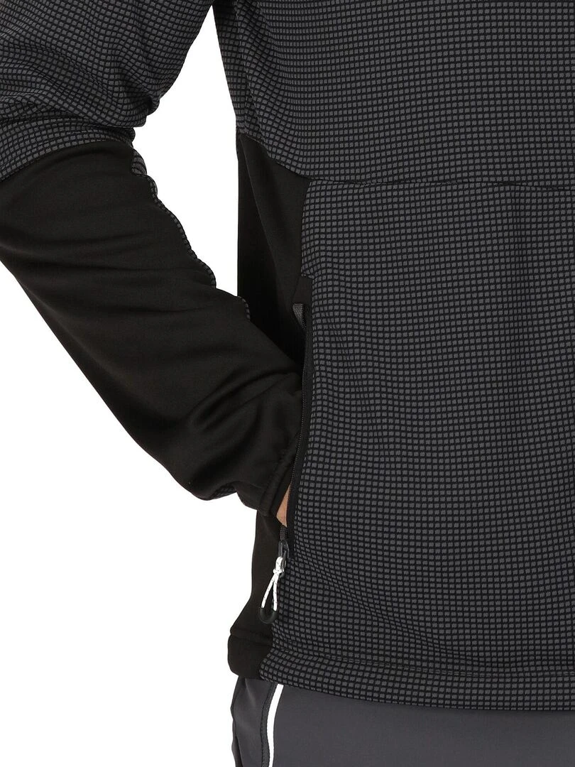 Regatta   Veste polaire HIGHTON   Gris Noir Noir