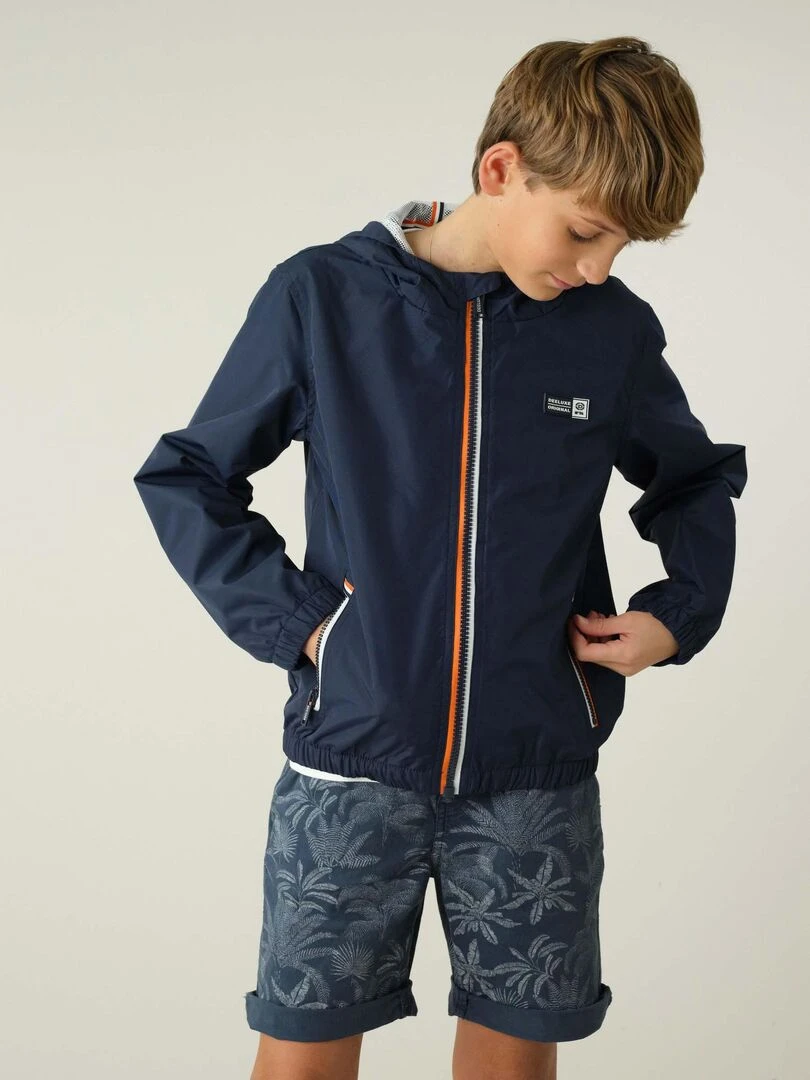 Blouson pour garçon 100 'Deeluxe'   Bleu marine