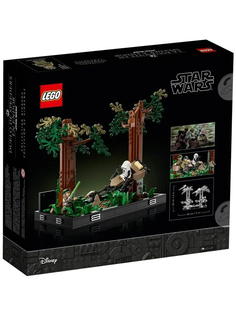 75353   LEGO Star wars   Diorama de la course poursuite en speeder sur endor   N/A