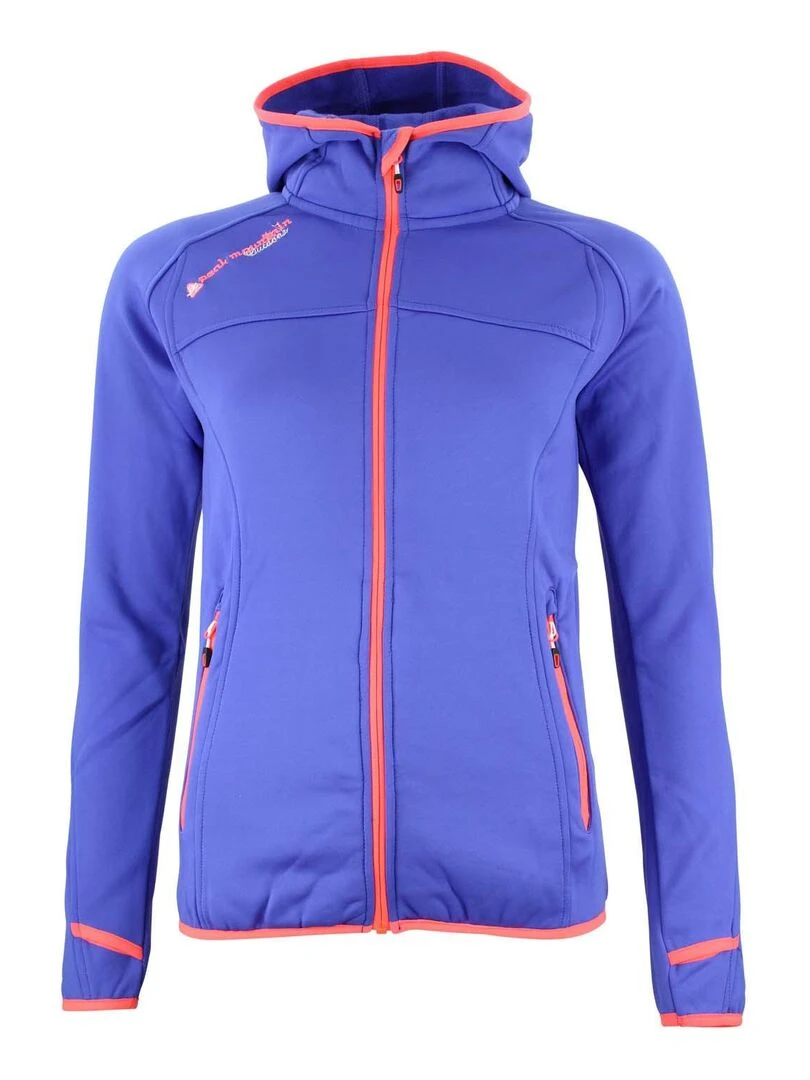 Blouson polarshell femme ACAMPUS Violet