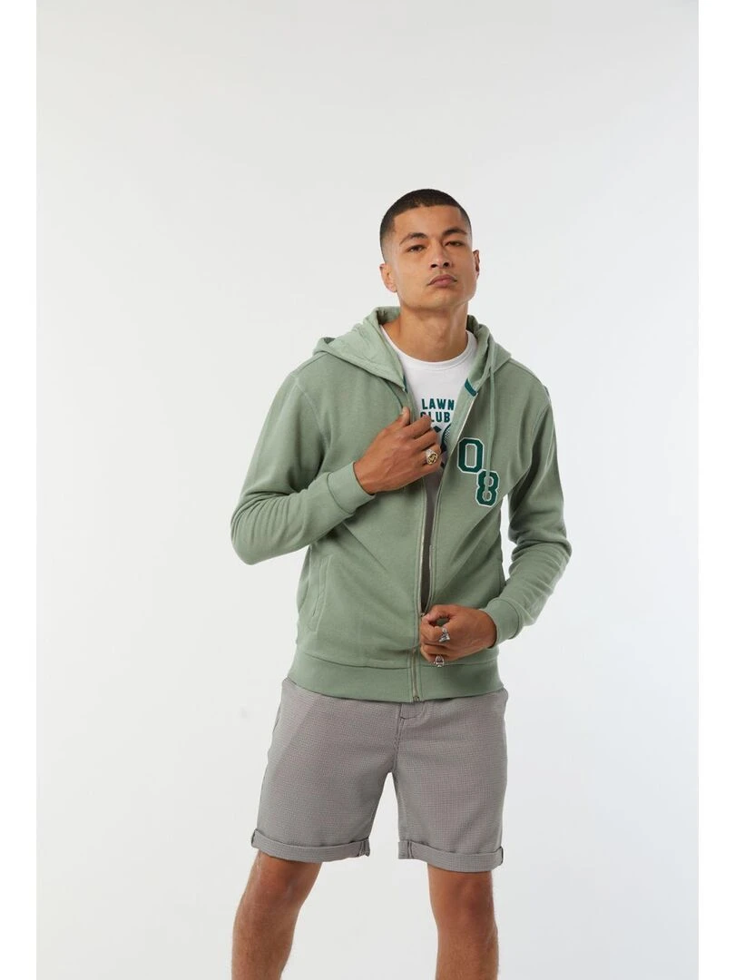 Lee Cooper   Sweatshirt manches longues coton loose EMILE   Vert