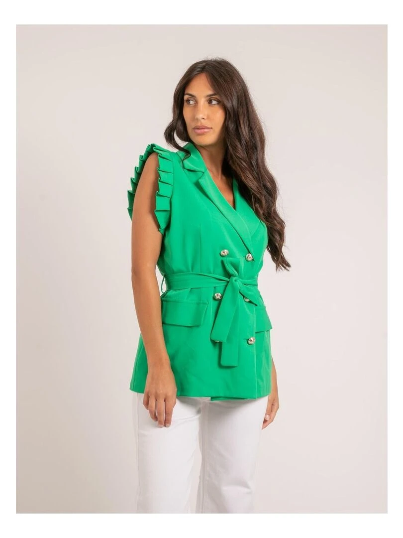 Blazer sans manches UCHENA Vert