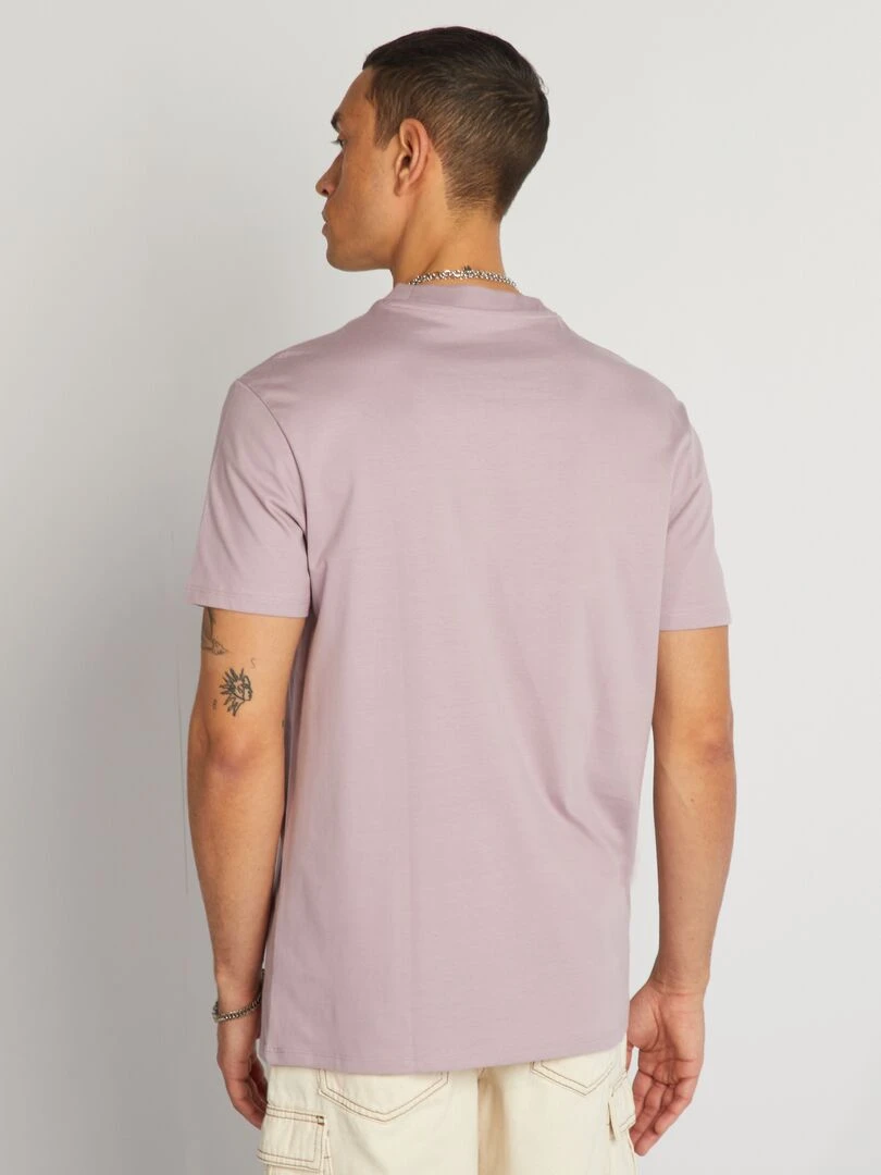 T shirt à col rond en coton   Tough Cotton™   Violet