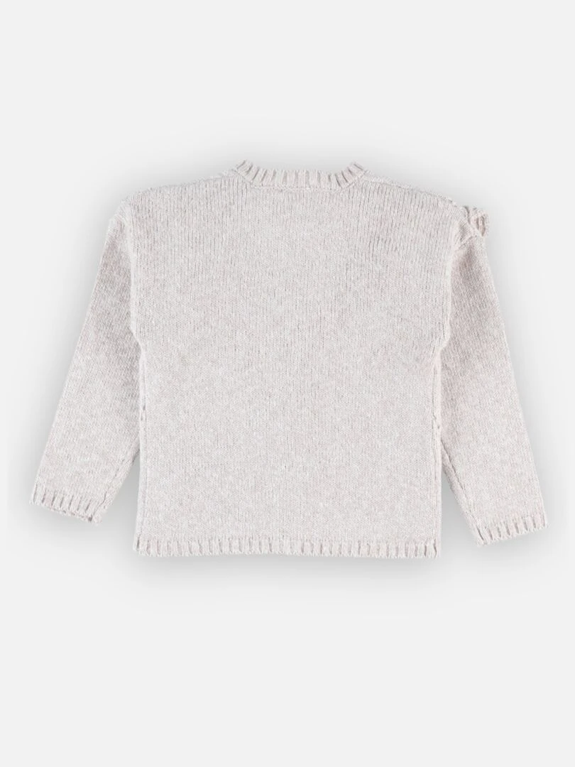Cardigan tricot à volants    Noukie's   Beige