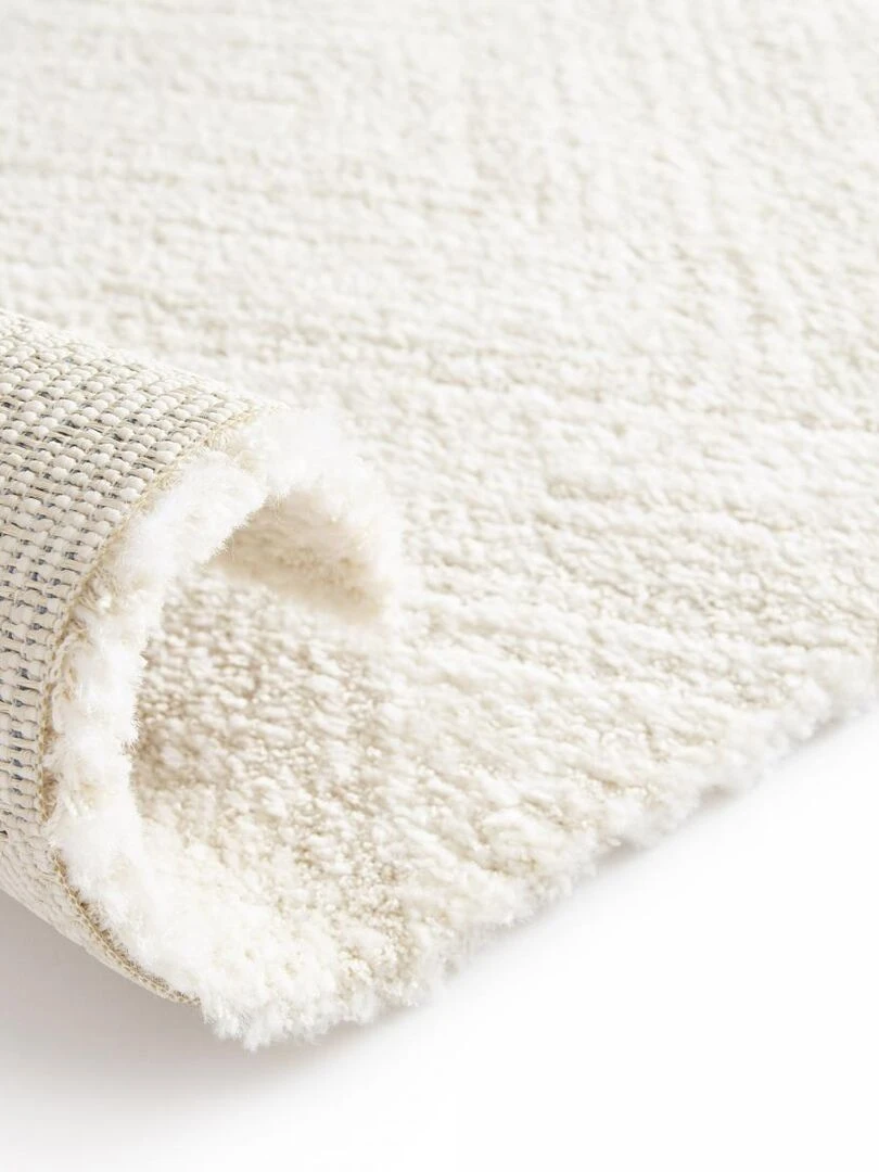 Tapis salon NAFO 1   Blanc