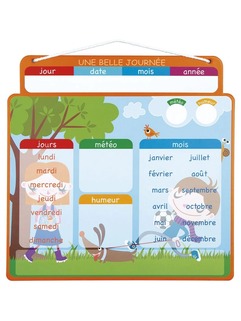 Agenda magnétique Une belle journée   N/A