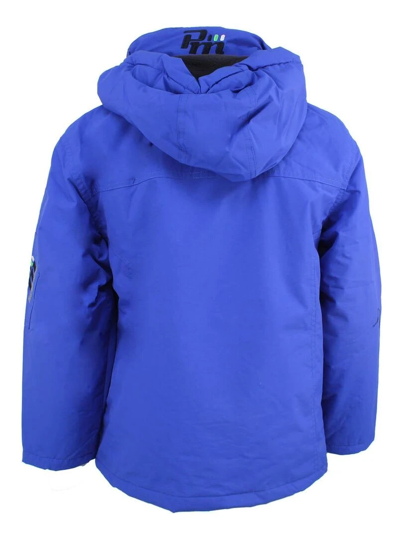 Parka de ski garçon ECADIK PEAK MOUNTAIN Bleu