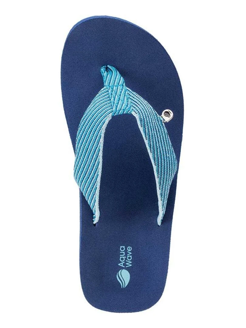 Aquawave   Tongs ADMISA   Bleu pétrole