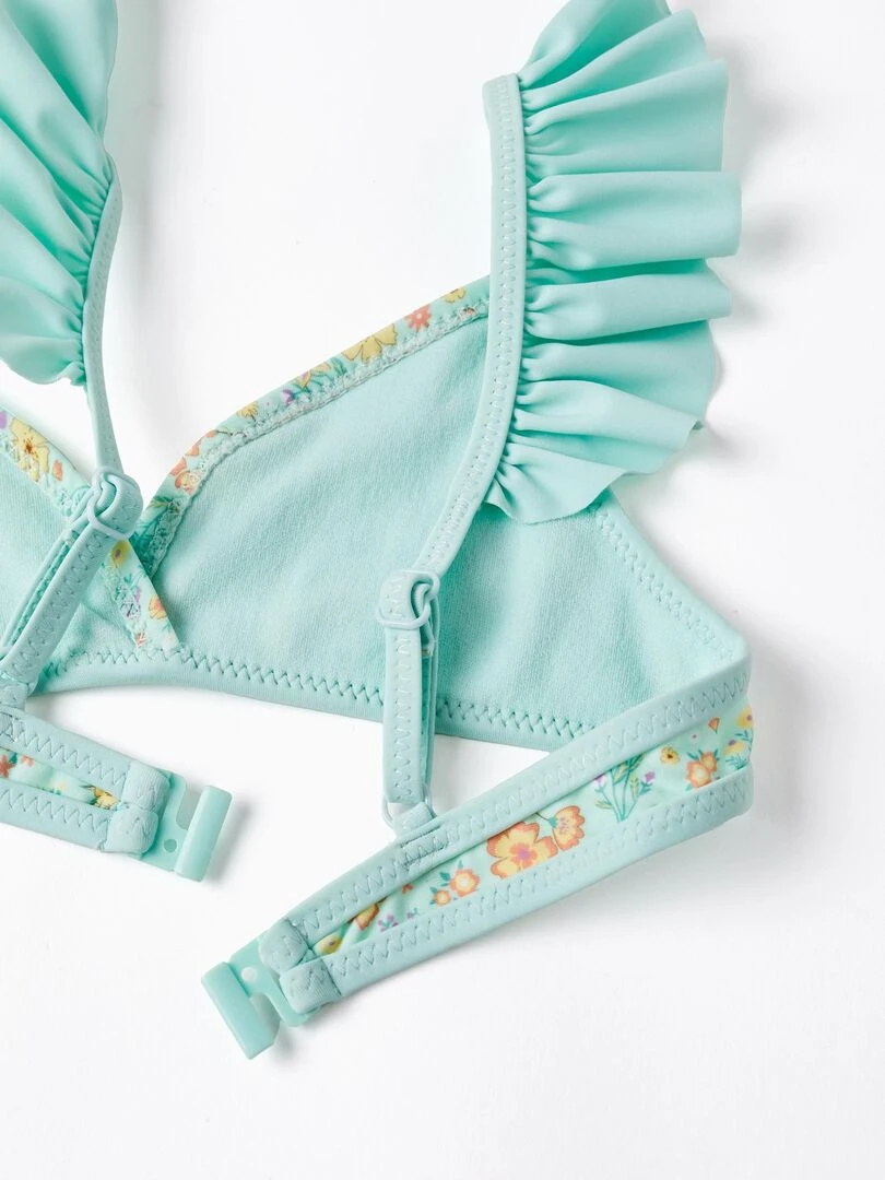 Maillot de bain Floral UPF80 pour Fille  HAJJ COLLECTION   Vert clair