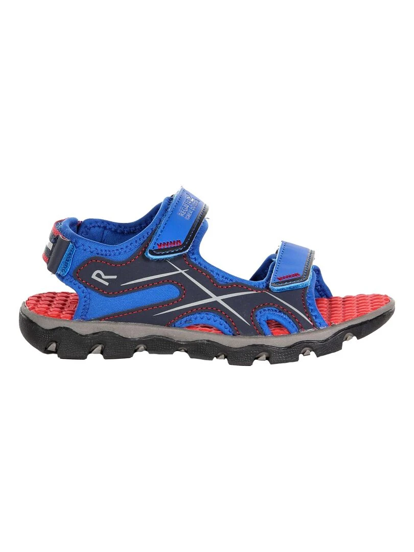 Regatta   Sandales KOTA DRIFT   Bleu Rouge