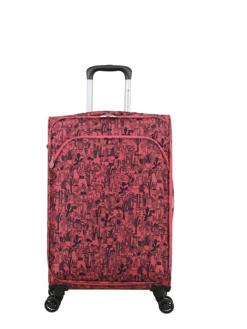 LULU CASTAGNETTE VALISE M CACTUS Rose