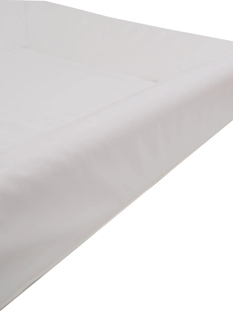 Matelas à langer luxe en PVC 50x70 cm Écru Beige