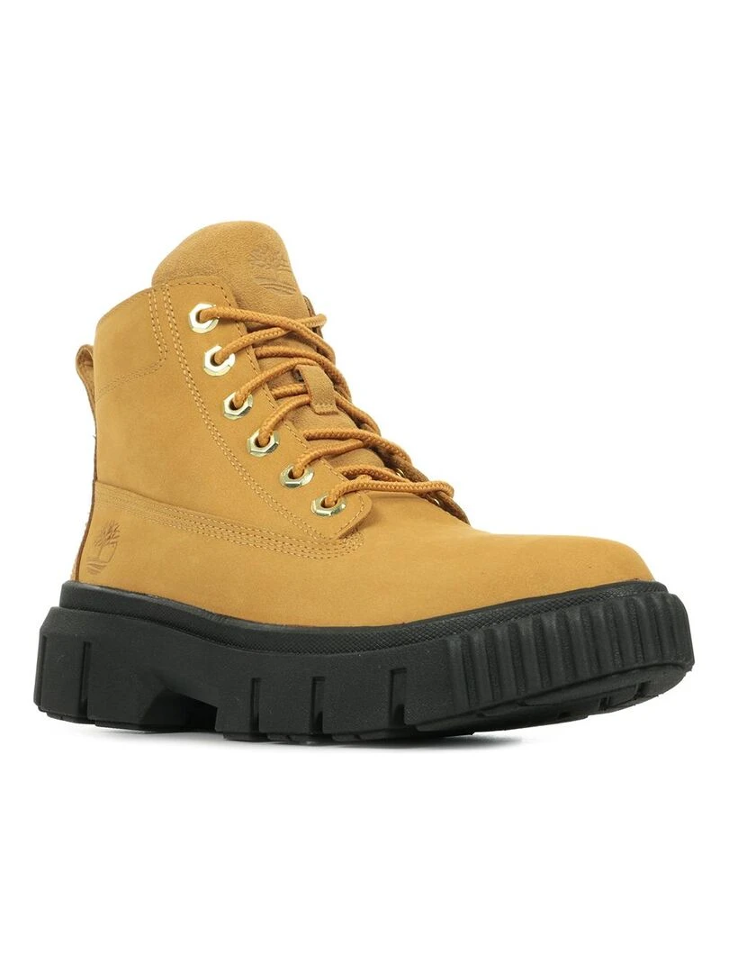 Boots Greyfield Leather Boot Marron