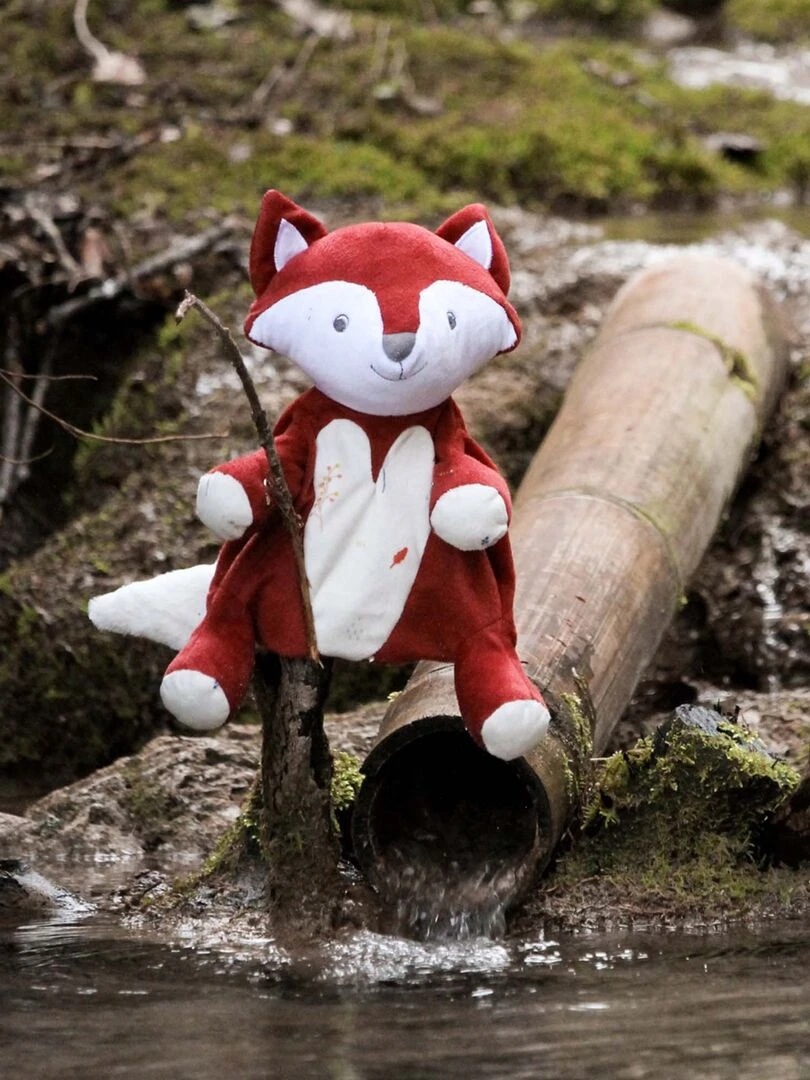 Doudou Marionnette Renard   N/A