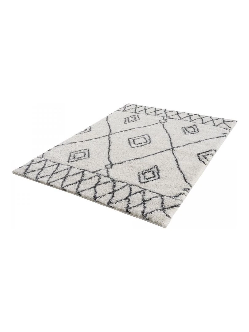 Tapis berbère style DOUX 2   Ecru