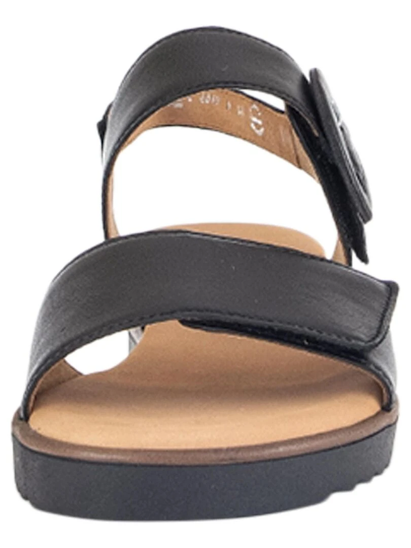 Sandales Cuir Gabor Nappa   Noir