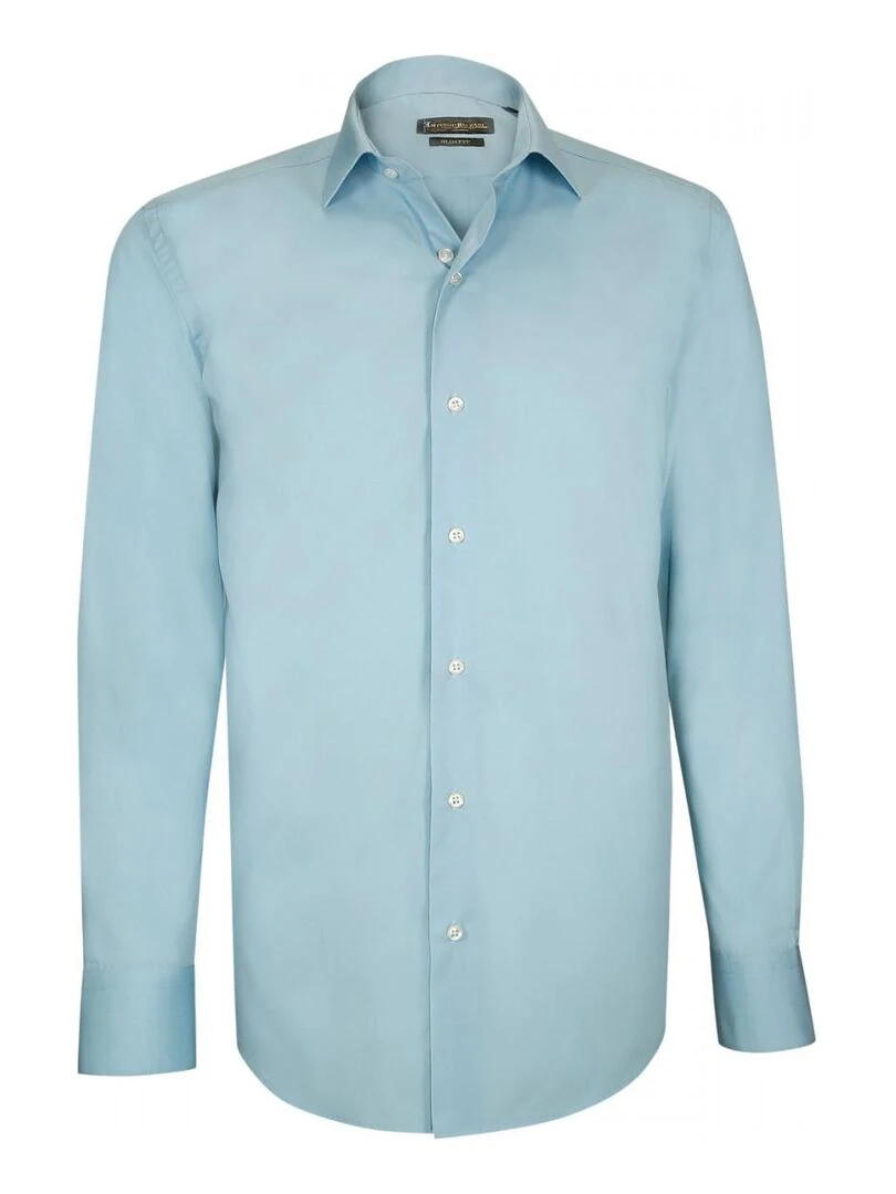 Chemise repassage facile LORENZO Bleu