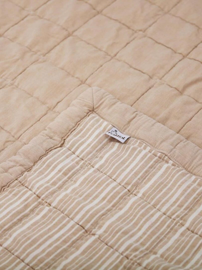 Baby Relax Tapis Coton Anna Terracotta Lave par Nattiot 100 x 1 Marron