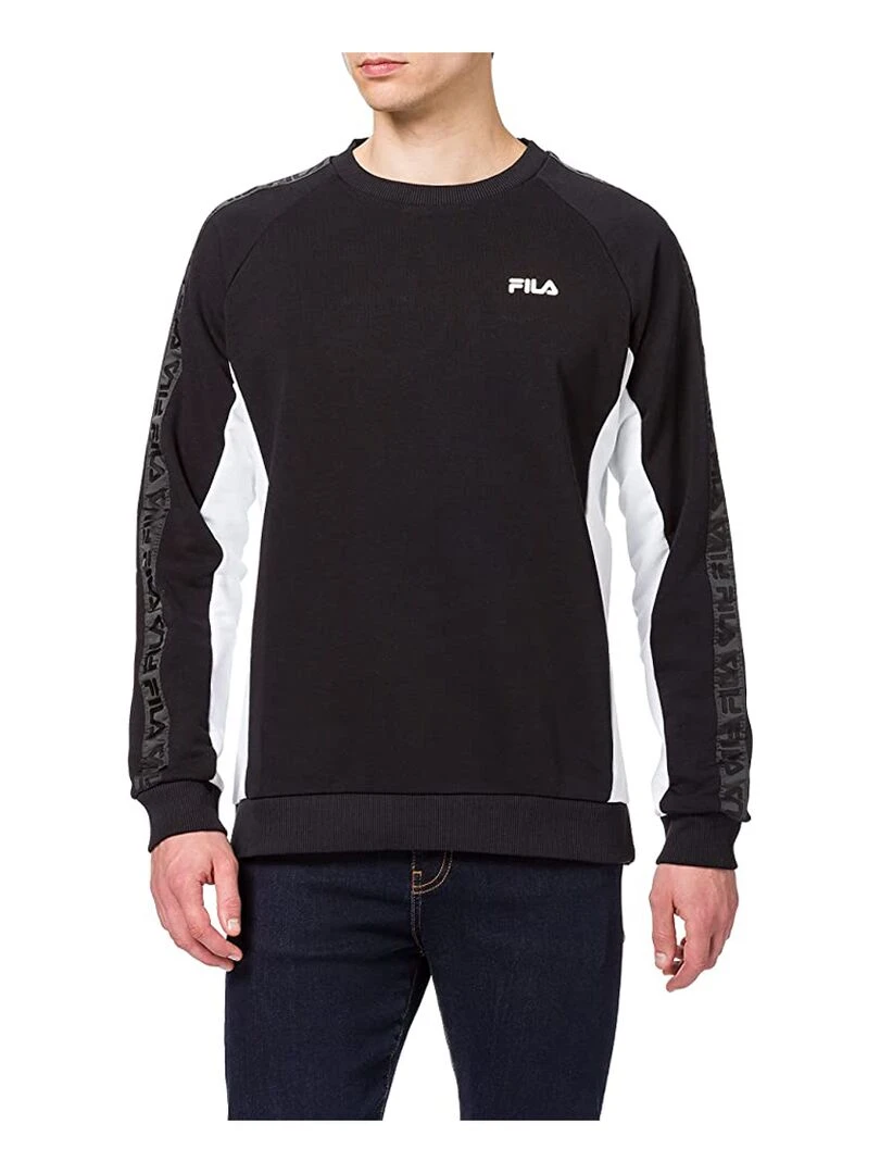 Sweatshirt 'Fila' 'Natan Crew' Noir