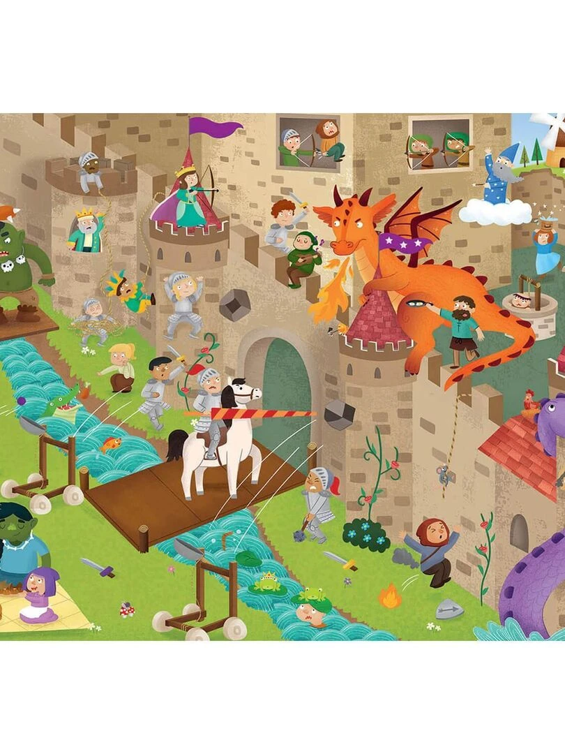Puzzle 50 pièces : Détective puzzle : Château N/A