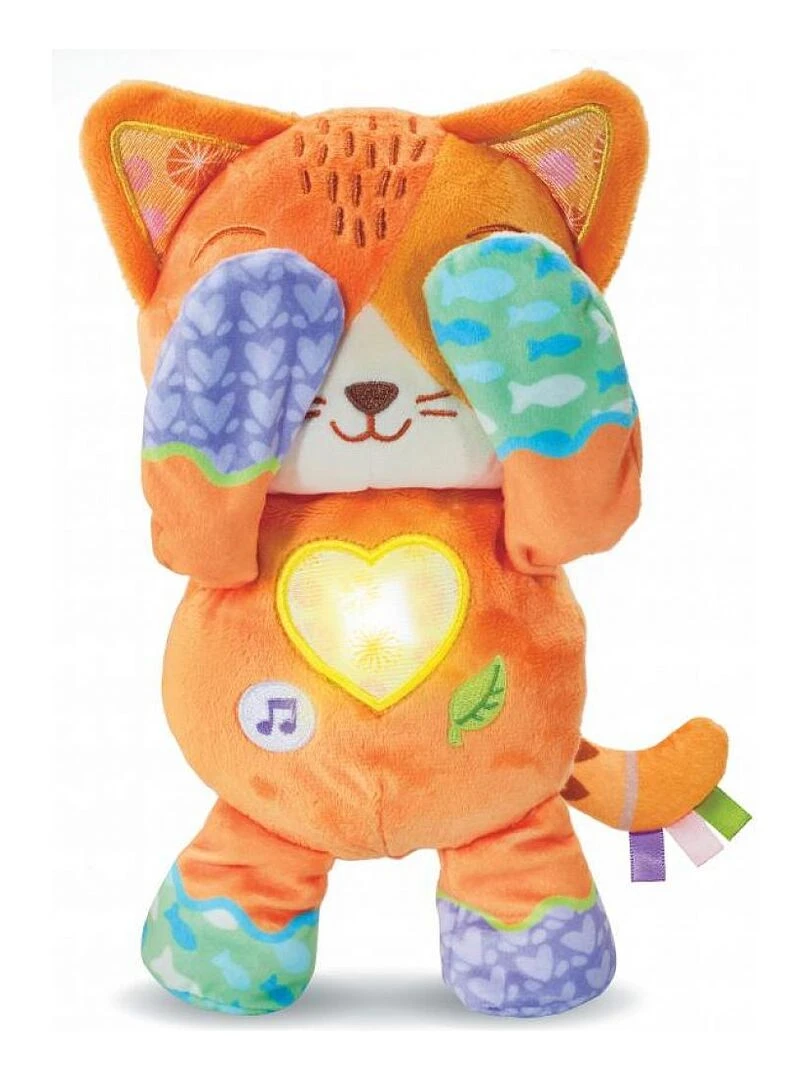 Fripon cache cache chaton   Peluche interactif   Multicolore
