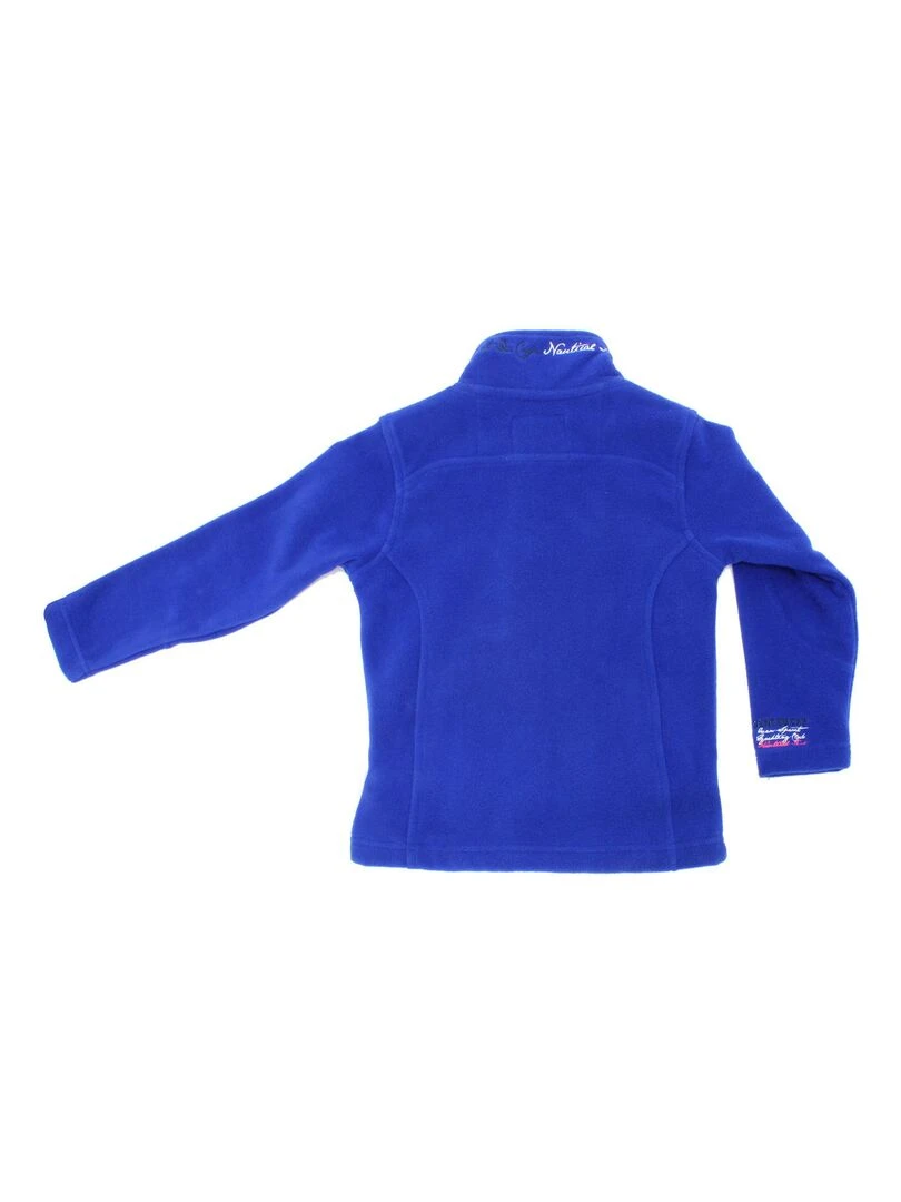 Blouson polaire fille FASA VENT DU CAP Bleu
