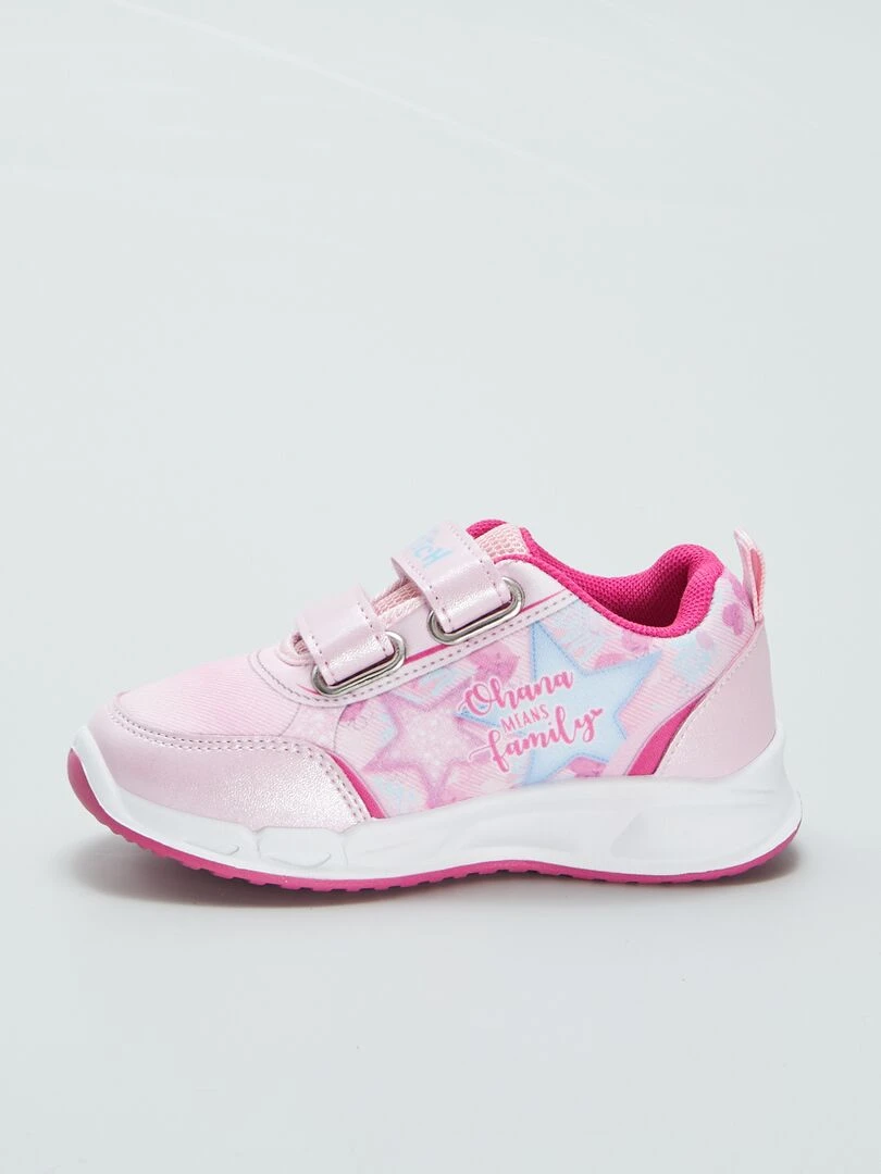 Baskets lumineuses ‘Stitch’   Rose