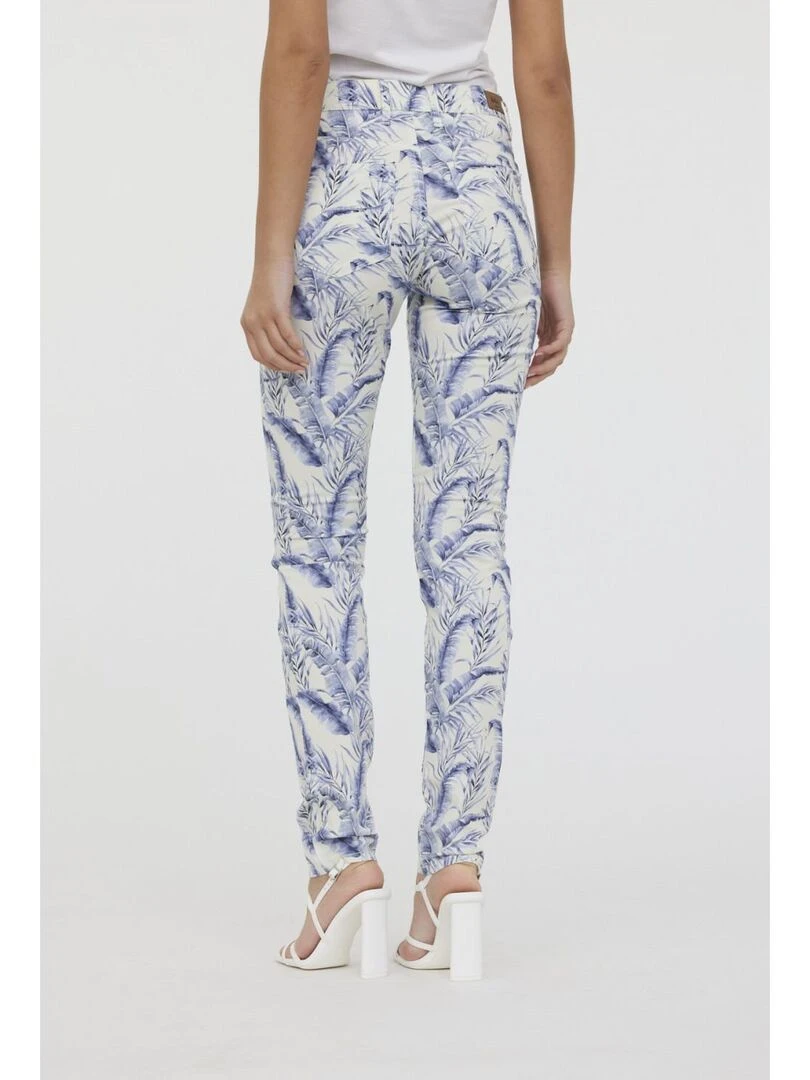 Lee Cooper   Pantalon coton slim LC135   Rose clair