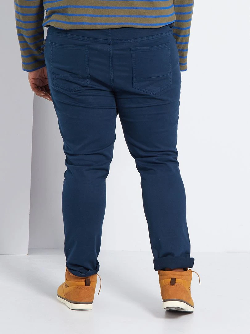 Pantalon slim   L34   bleu marine
