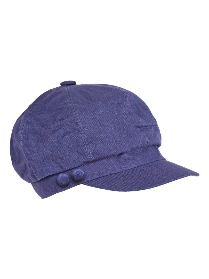 Casquette Lin Coton Aloha Bleu marine