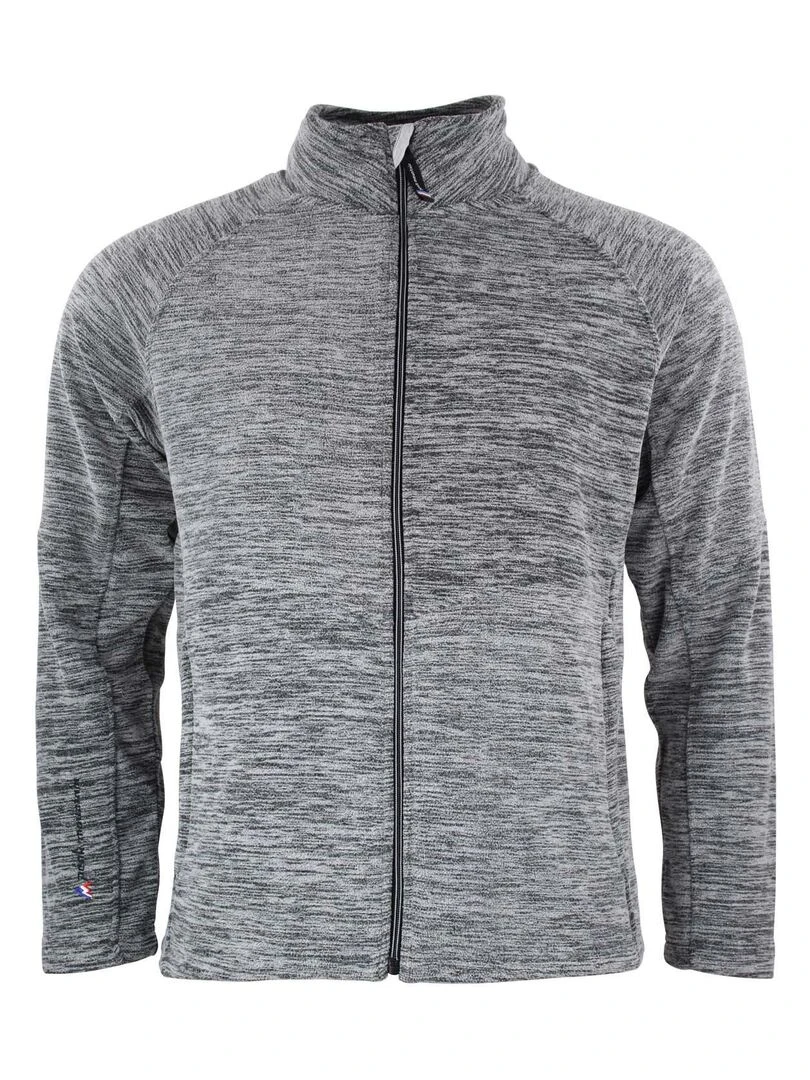 Blouson polaire homme CROCO PEAK MOUNTAIN Gris clair