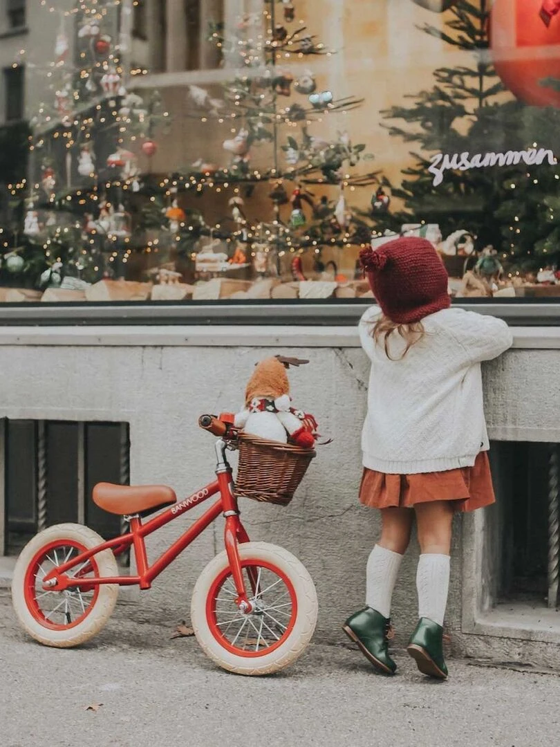 Draisienne rouge Banwood   Rouge