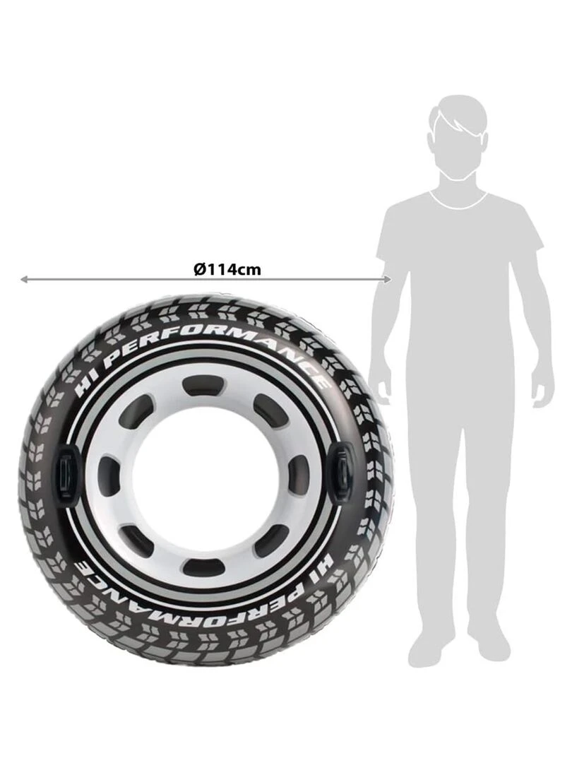 Bouée gonflable Monster Truck 114 cm diam.   N/A