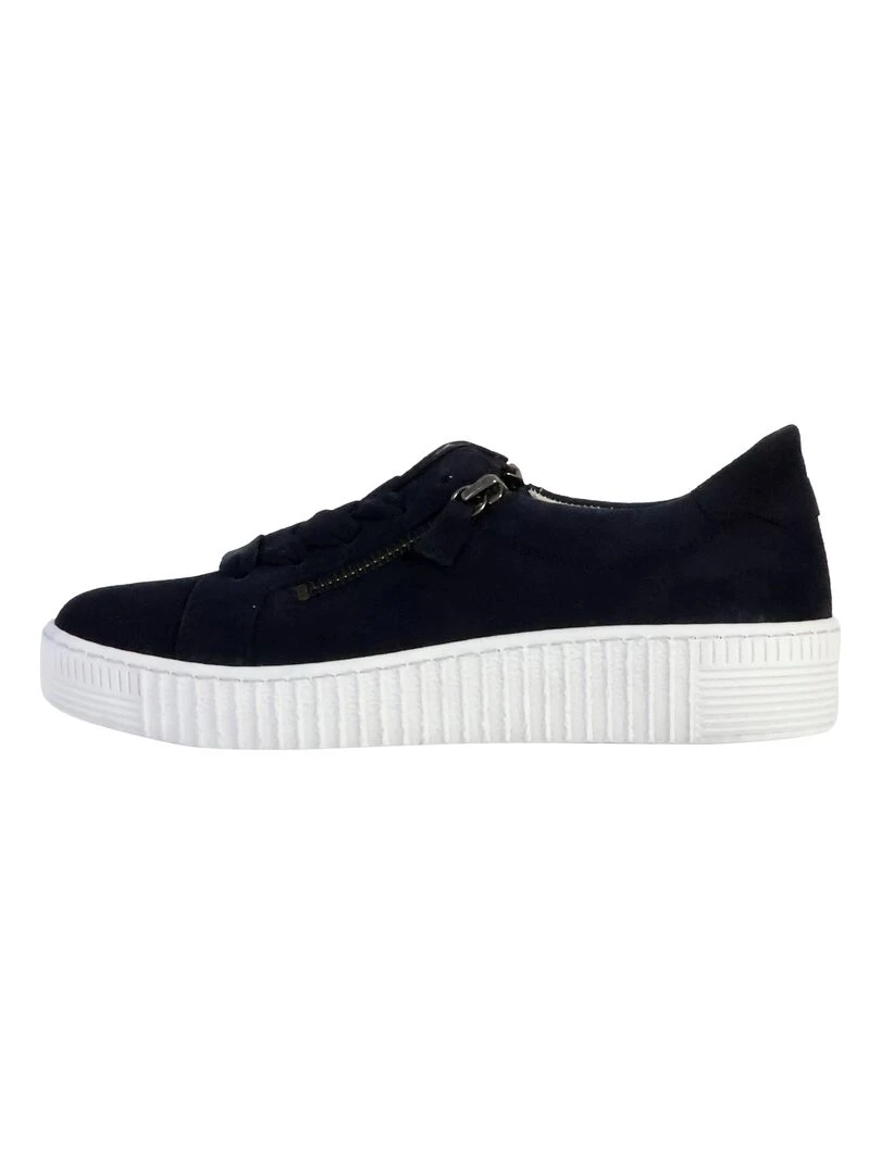 Basket Cuir Gabor Atlantik Bleu