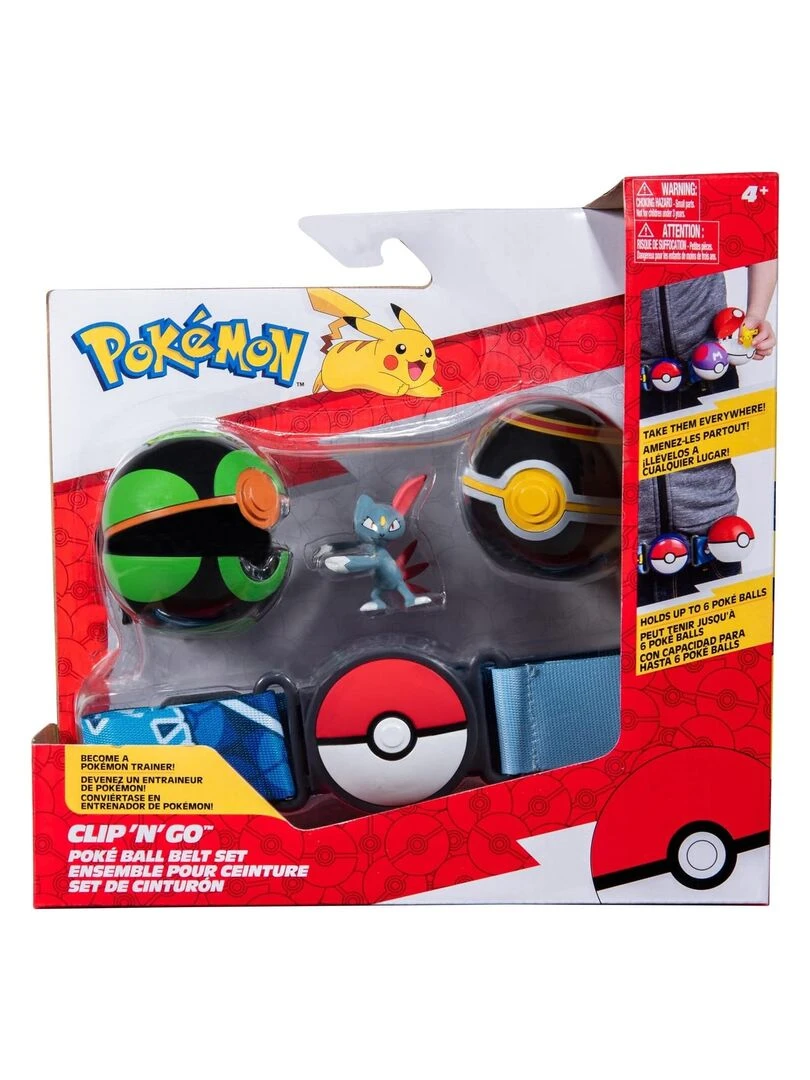Pokémon Clip 'N' Go Poke Ball Belt Set N/A