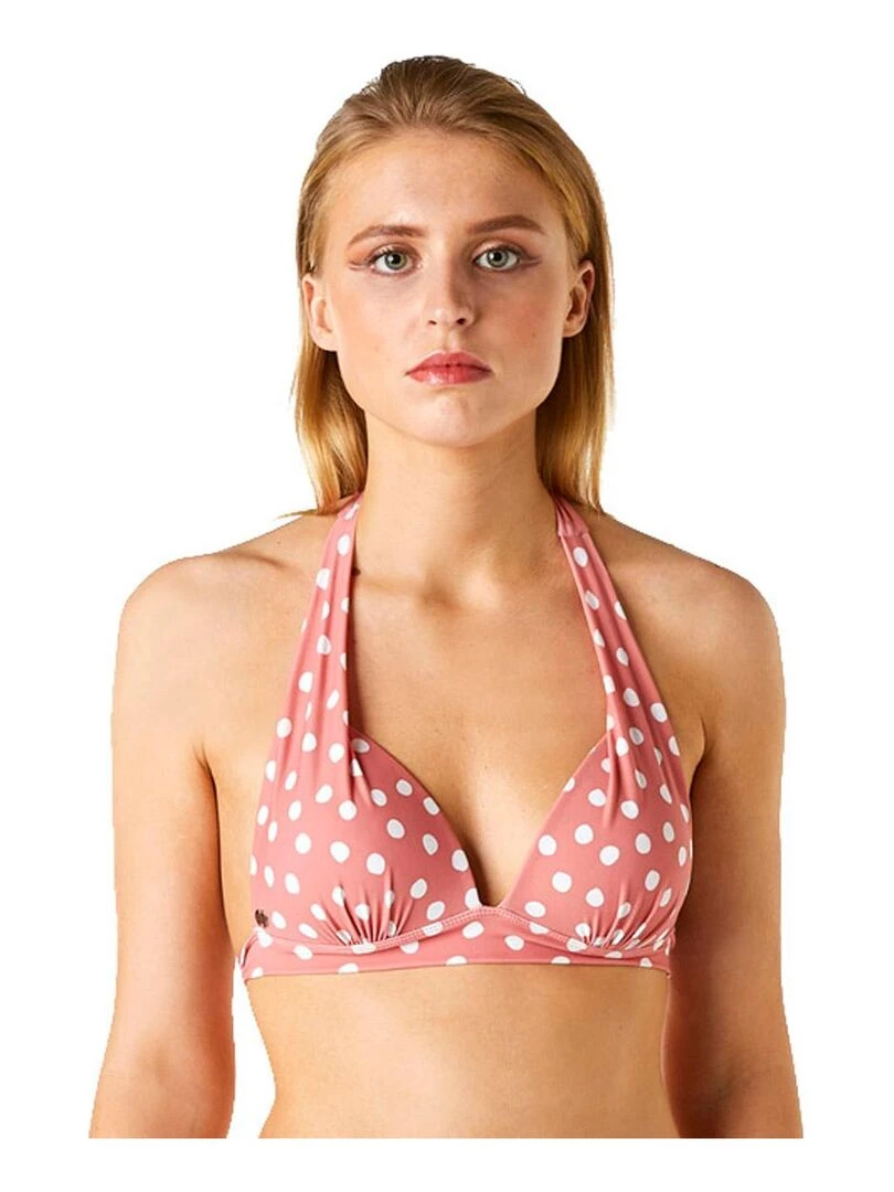 Haut de maillot triangle up CARIOCA   Brigitte Bardot Bain   Rose