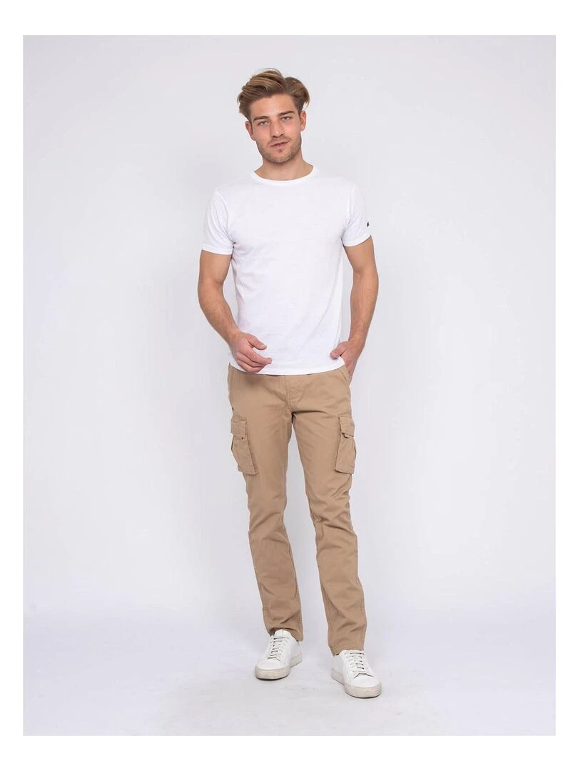 Pantalon battle CORK   Marron