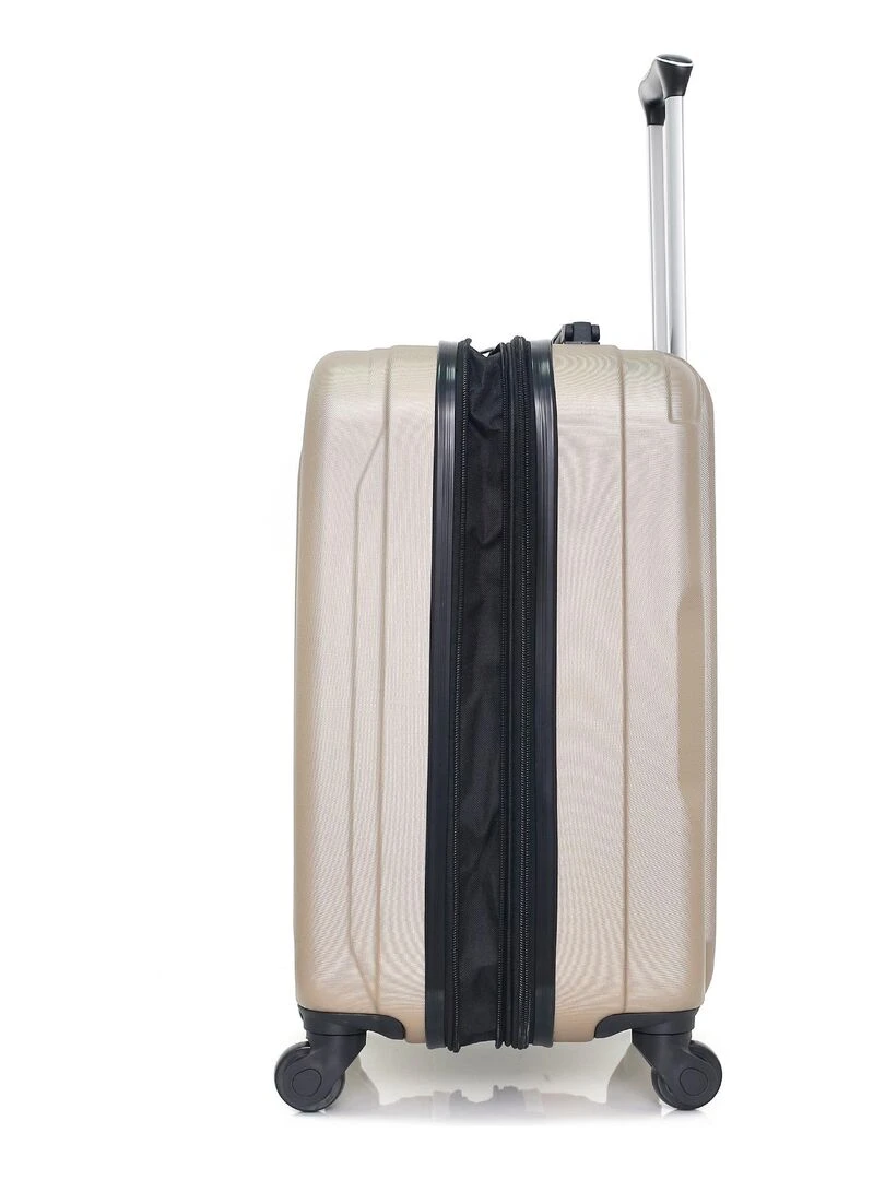 HERO   VALISE CABINE ABS PIRIN S  55 CM 4 ROUES   Beige