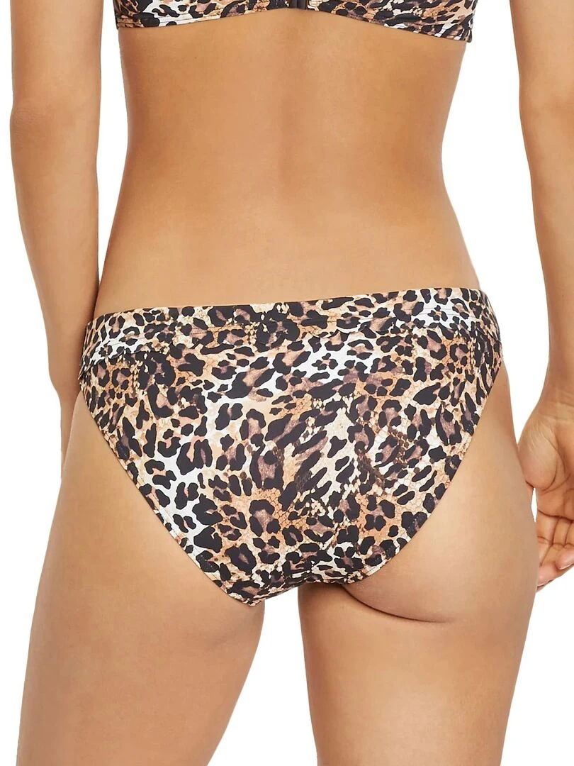 Bas maillot slip de bain ceinturé Lexa Multicolore