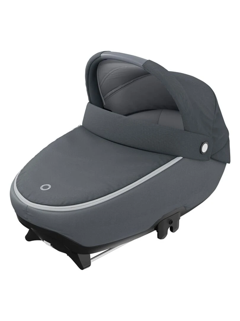 Nacelle Sécuritaire BEBE CONFORT Jade Groupe 0 Isofix i Size avec réducteur Essential Graphite Gris Noir
