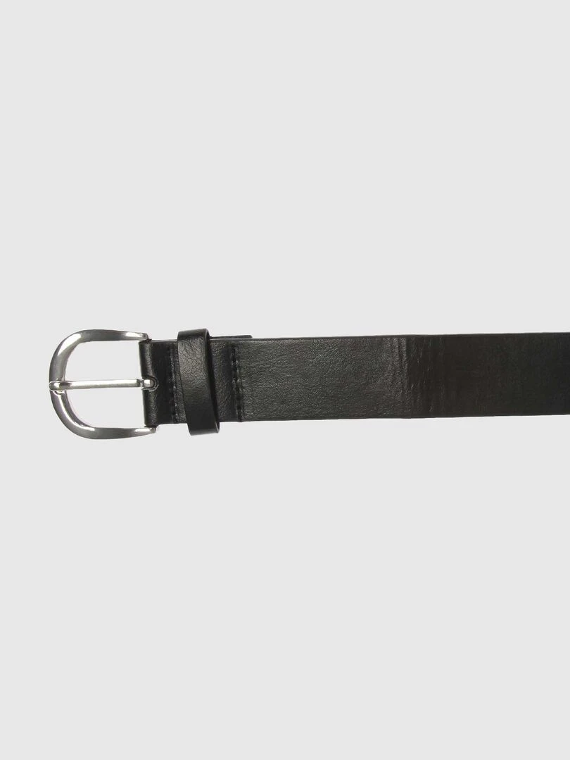 Ceinture unie basique noir