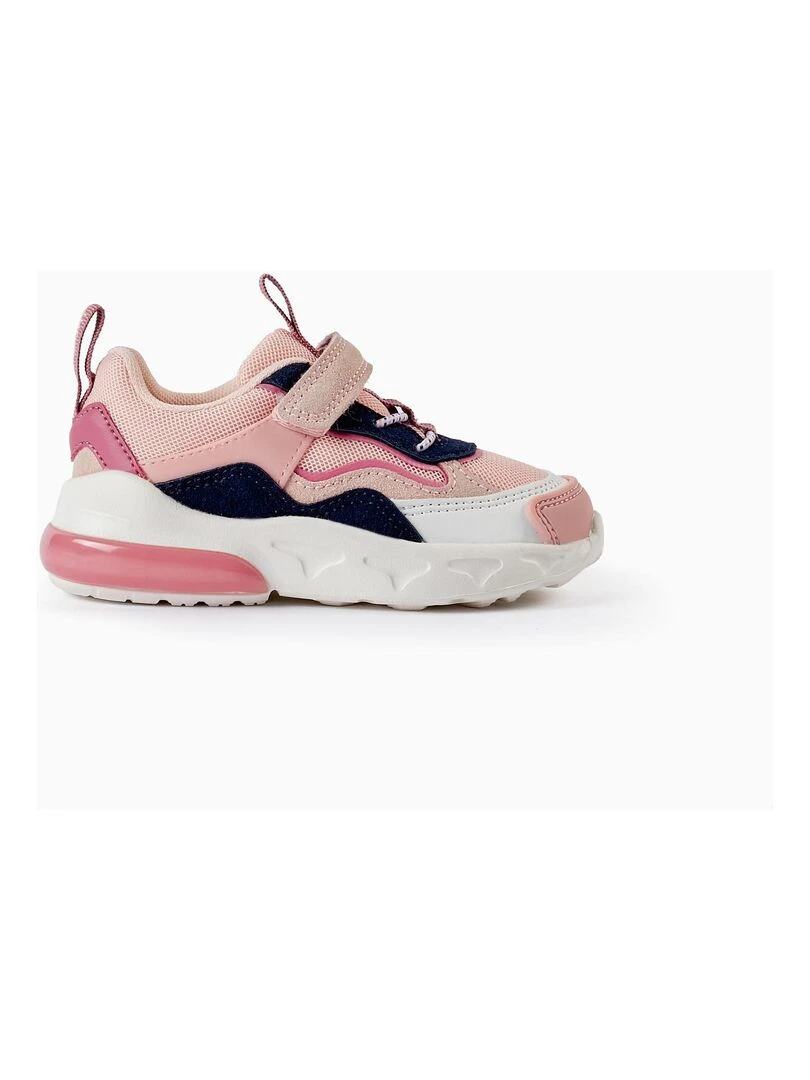 Baskets Lumineuses pour Bébé Fille 'ZY Superlight' GREAT GOALS GREAT WORLD Rose foncé