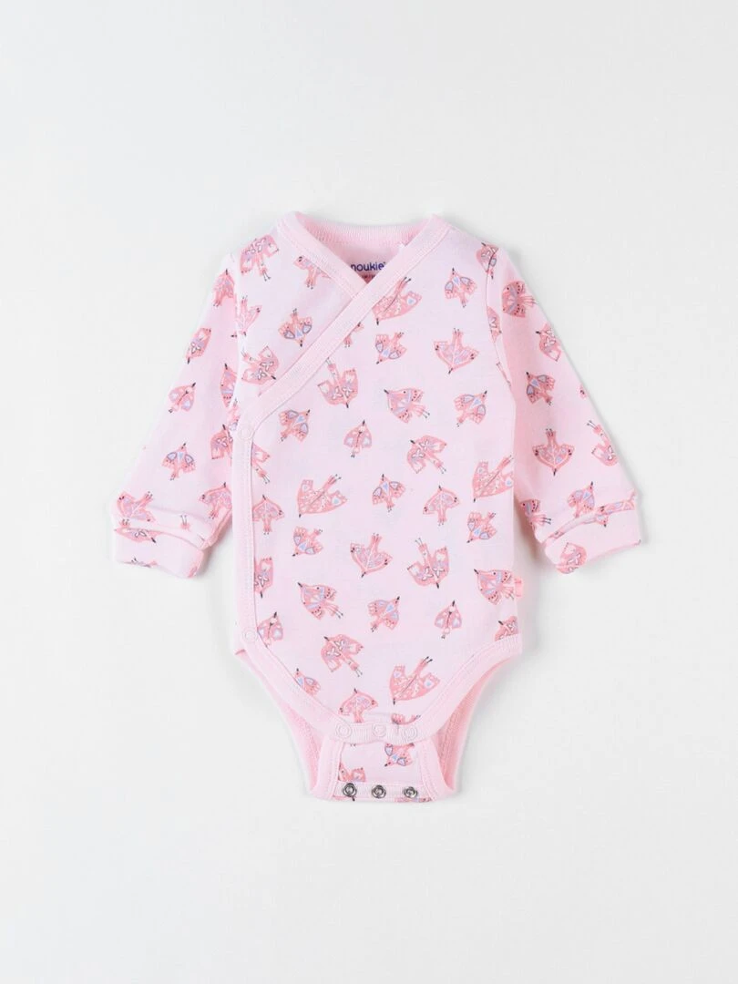 Body longues manches évolutif clair Noukie's Rose