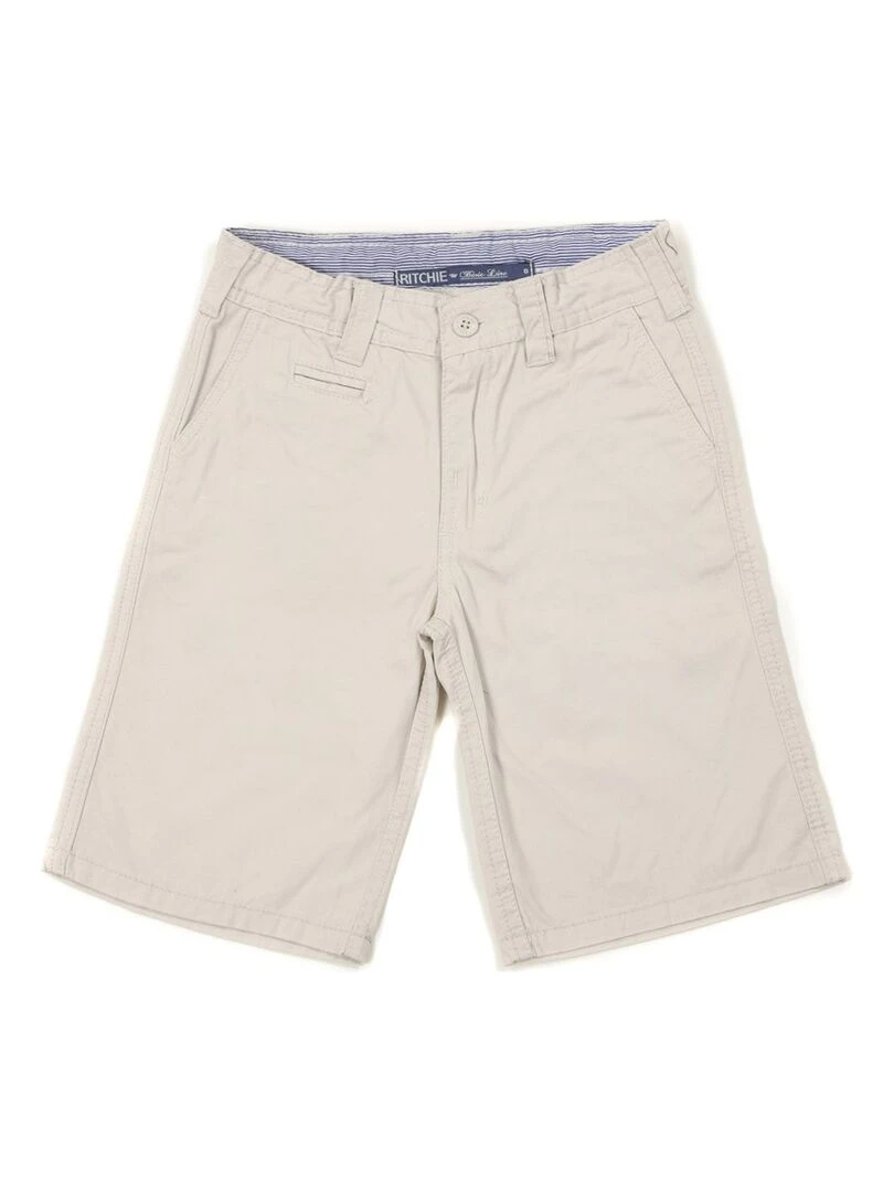 BERMUDA CHINO BAGOO BOY Beige