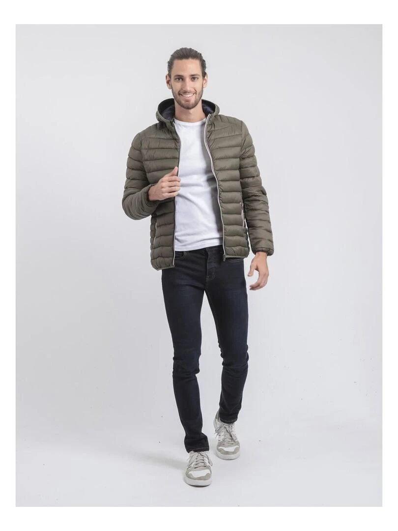 Doudoune légère capuche ZILLING   Kaki