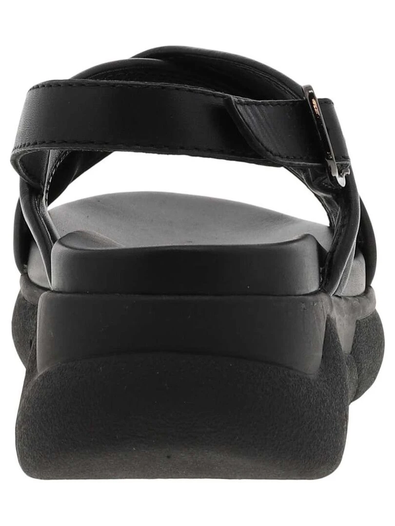 MARCO TOZZI   Nu pieds cuir   Noir
