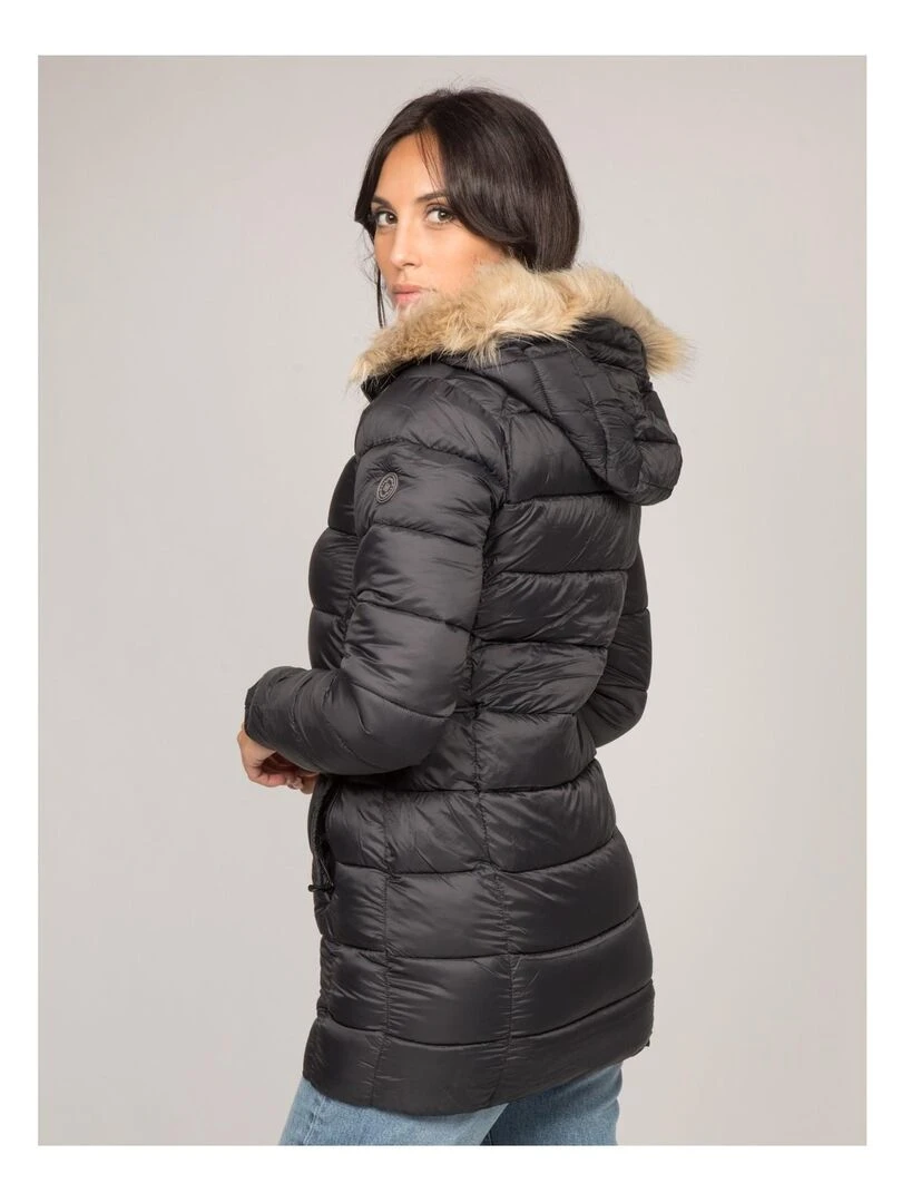 Doudoune légère capuche UBEXY Noir