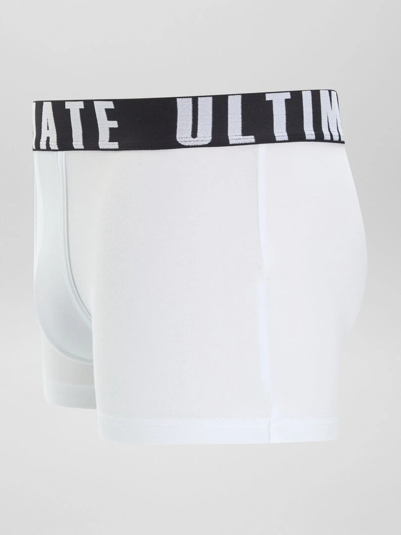 Lot de 3 boxers fantaisie   Noir/blanc