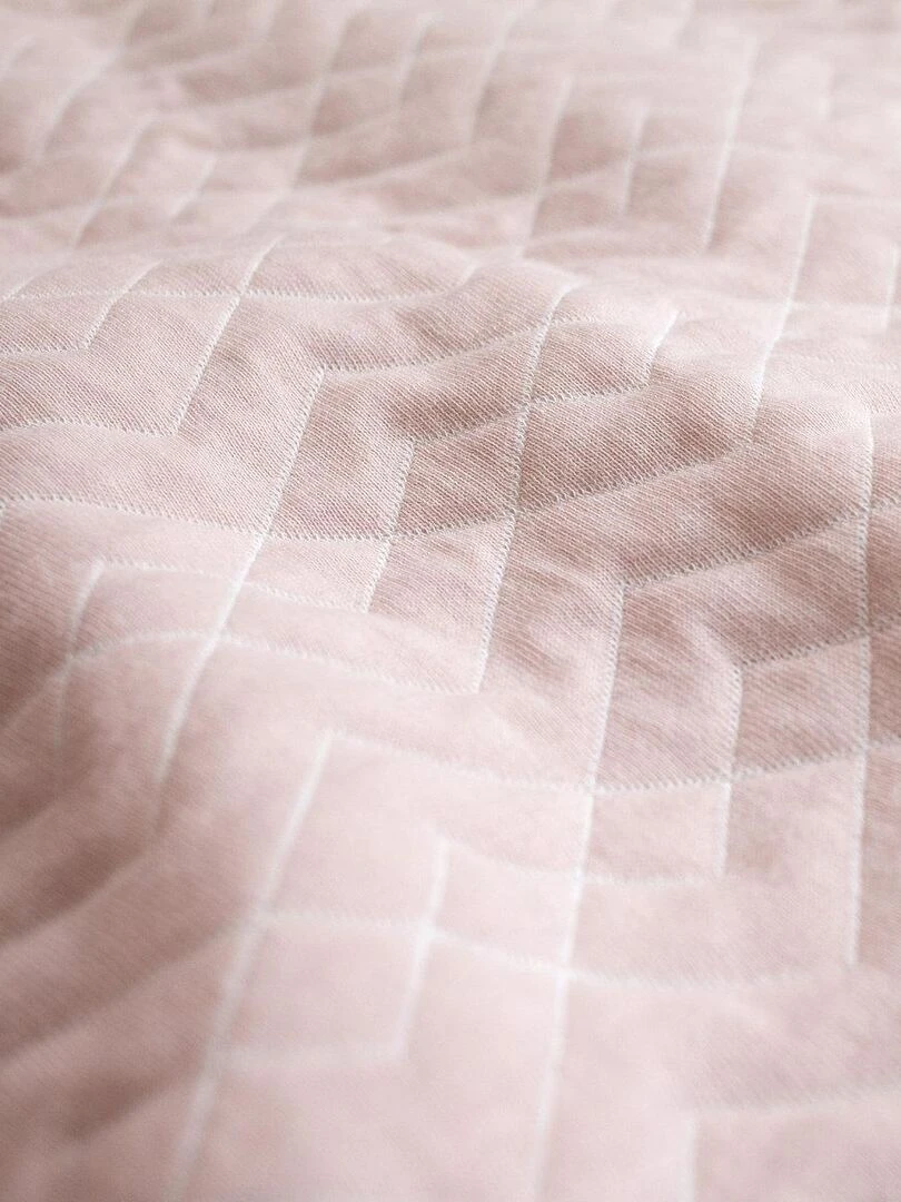 Bemini Gigoteuse  jambes séparables Quilted jersey   Rose clair